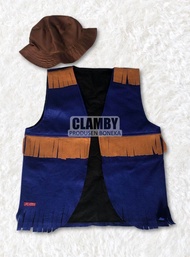 Rompi Coboi Coboy Cowboy Coboy Koboi Costume Kostum Indian Anak Dan Dewasa
