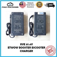 XVE 37.4V Scooter Charger 3.15A / 3.3A DC 5.5 ETWOW E-TWOW Booster V1 Booster Plus for 33V Battery A