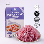 HALAL Zero carb Low calories Konjac Purple Potato Noodles I Vegan &amp; Keto Friendly Meal Replacement Diet Food