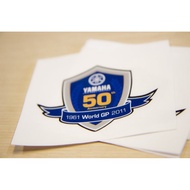 [50TH Anniversary Sticker] 50TH Anniversary Celebration 50TH Anniversary Celebration YAMAHA GP Fourt