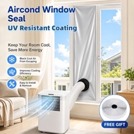 Portable Portable Aircond Window Seal Waterproof UV Resistant Sliding Window AC Sealing Cloth Easy I
