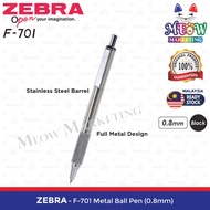 Zebra F-701 Retractable Ball Point Pen - 0.8mm