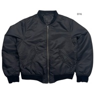 Uniqlo Bomber Jacket Synthetic Fiber Lining Winter Protection L Women