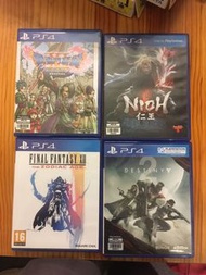 Final Fantasy 12 / 勇者鬥惡龍 / 仁王 / Destiny 2