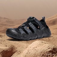 （Original quality in stock）keen HYPERPORT H1 Flat Outdoor Sandals Gray White Green men men sandal wo