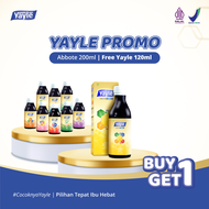 BUY 1 GET 1 -Yayle Abbote 200ml + Yayle 120ml- Vitamin Dukung Tumbuh Kembang Anak