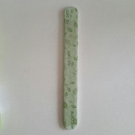 Flowery 7" File Catty - Green Leaves