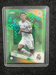 2025-26 Topps Chrome UEFA UCC Jude Bellingham Green Xfractor /99