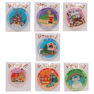 Japan Ghibli Hayao Miyazaki Park Limited Embroidery Round Pin Moving Castle Bakery Witch's Valley Bi