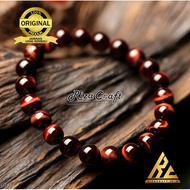 Gelang batu giok red tiger eye