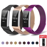 Metal Strap for Fitbit Charge 4 / Charge 3 Replacement Stainless Steel Band for Fit bit Charge 3 4