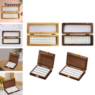 [Vaveren] Watercolor Paint Box for Acrylic Paint, Portable Wooden Watercolor Paint Storage Box, Pain