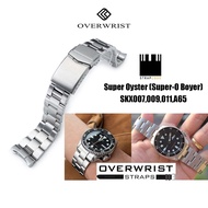 สายนาฬิกา OVERWRIST MILTAT STRAPCODE SUPER OYSTER 3D FOR SEIKO SKX007009011A65K