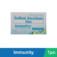 Immunpro Tablet l Sodium Ascorbate l Zinc (1 tablet)