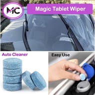 Sabun Tablet Wiper Biru Pembersih Kaca Mobil Depan Belakang Penghilang Jamur Tablet Pil Cleaner Bisa Untuk Jendela Rumah