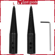 WIN Taper Spindle Left Right Tapered Spindle Adapter Threaded For Bench Buffer Rod