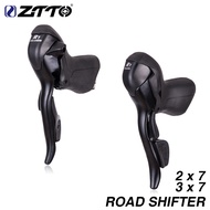 ZTTO Micronew Road Bike 2x7 3x7 7Speed Shifter Set 7s 14s 21s Brake Levers Bicycle Parts for R472 R4
