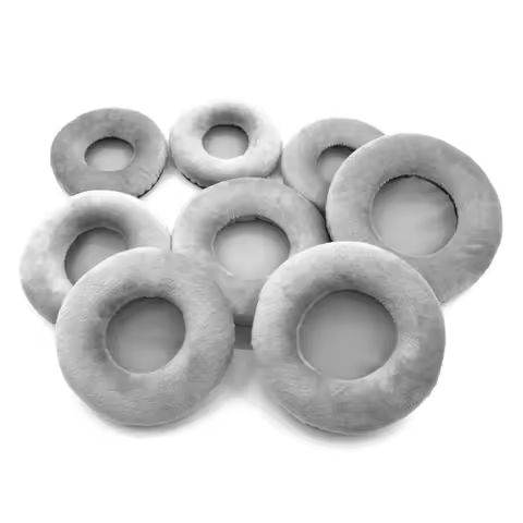 Soft Velvet Earpads 60mm 65mm 70mm 75mm 80mm 85mm 90mm 95 100mm 105mm 110mm Replacement Ear Pads Cus