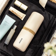 Ecoco travel toothbrush case new model 2025 with ventilation holes, personal toothbrush box with cup