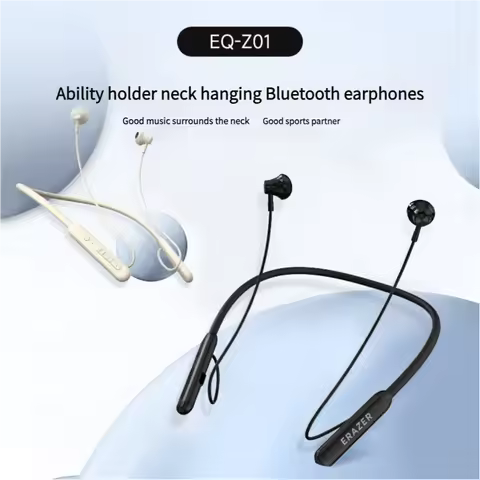 Lenovo EQ-Z01 Neckband Headphones BT5.3 Ultra-long Standby Time of 200h Ergonomic Design Sports Earp