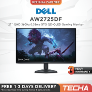 Dell Alienware AW2725DF | 27" QHD | 360Hz | 0.03 ms GTG | QD-OLED | AMD FreeSync | Gaming Monitor