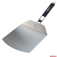 (andoer)Stainless Steel Pizza Peel Non-stick Blade Folding Handle for Bakers Pizza Oven Restaurant