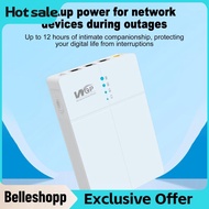 belleshopp-my Mini UPS Battery Backup 13500mAh  Portable Rechargeable USB DC Power 5V/9V/12V Uninter
