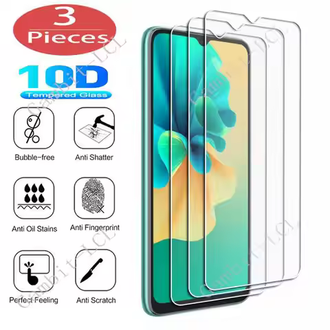 3Pcs Tempered Glass For Blackview A50 A55 Pro A95 BL8800 5G A100 A70 A80 A90 BV8800 Oscal C60 C20 Sc