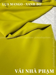 VẢI LỤA MANGO MÀU-KHỔ 1.5M-VẢI NHÀ PHẠM