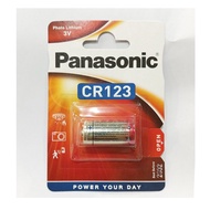 ถ่าน Panasonic CR-123A Lithium 3V. ถ่านกล้องโพลาลอยด์#รับประกันของเเท้100%#มีของพร้อมส่งทุกวัน