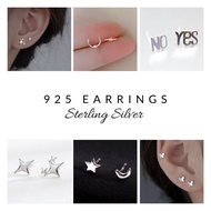 925 Earnings, S925 Earrings, 📌925 Silver Trendy Earrings, Creative Jewelry Accessories Stud Earrings