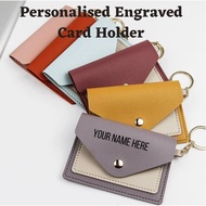 Personalised Engraved Card Holder | Farewell Gift | Christmas Gift | FREE Christmas Gift Card Until Stock last