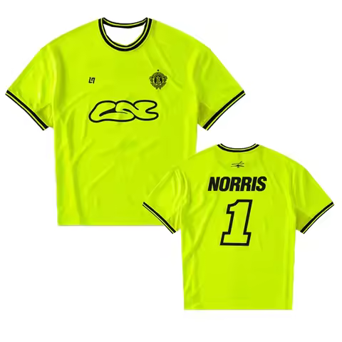 2026 New 3D Printing LN1 Jersey Lando Norris Men T-shirt Extreme Sports Breathable Quick Drying Shor