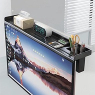 Screen Stand Riser Desktop Organizer Adjustable Computer Shelf Storage Box Office Desk Top Holder