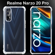เคสใส เคสสีดำ กันกระแทก เรียวมี นาโซ่20โปร รุ่นหลังนิ่ม Realme Narzo 20 Pro Tpu Soft Case (6.5)
