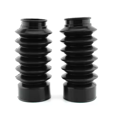 Motorcycle Front Fork Shock Absorber Dust Cover Gaiter Rubber For Triumph Bonneville Bobber