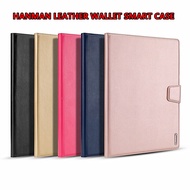 SAMSUNG GALAXY TAB A7 LITE 8.7 T220 T225 / SAMSUNG GALAXY TAB A7 10.4 T500 T505 / SAMSUNG GALAXY TAB A8 10.5 X200 X205 HANMAN LEATHER WALLET SMART CASE