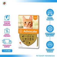 Hills Bayer Advocate Cat (S) - Flea Treatment for Cats 1 AMPUL