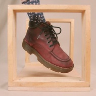 Tsubasa.Y│Dr.Martens 高筒D11,UK6 紅褐色 英國製