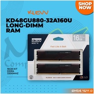 KLEVV KD48GU880-32A160U DDR4 16GB (2 x 8GB) 3200Mhz CL 16 1.35V Memory RAM