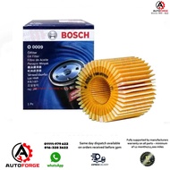 0986AF0009 Bosch oil filter for Toyota Alphard, Vellfire, Camry, Harrier, Estima, Lexus NX, RX, ES 0