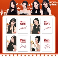 AESPA Pizza Co-Branded Photocard Golden Winter Ningyizhuo Star Merchandise Self-Printing Photocard A