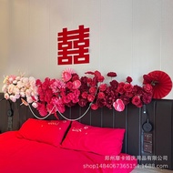 Bilik Perkahwinan Tepi Katil Gubahan Bunga Tiruan Bilik Tidur Perkahwinan Bunga Tepi Katil Homestay 