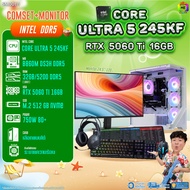 COMSET + MONITOR/ BONMECOM2 ครบเซ็ตพร้อมจอ/ CPU CORE ULTRA 5 245KF/ RTX 5060TI 16GB