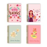 A5 Notebook teachers day gift / Happy Teachers Day Notebook / Softcover Notebook