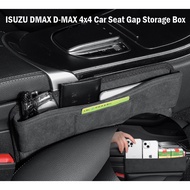 Isuzu DMAX D-MAX X-Terrain 4x4 Car Seat Gap Storage Box Car Armrest Side Organizer Storage Box Fille