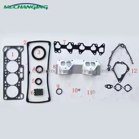 FIT MITSUBISHI LANCER COLT PROTON SATRIA (C9_M) 4G15 4G13 12V Engine Parts Overhaul Package Engine G