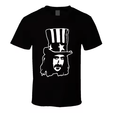 Frank Zappa All American Hero Remix rock T Shirt