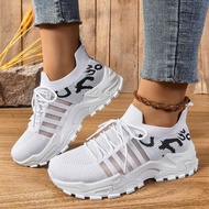 Shoes Women Summer Women's Shoes Breathable Sports Shoes Retro Thick-Soled Shoes Korean Casual Shoes