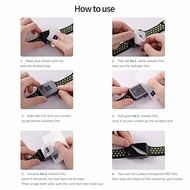 H9 Pro Max Hydrogel Watch Screen Protector